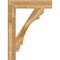 Ekena Millwork Olympic Block Rough Sawn Bracket, Western Red Cedar, 6"W x 34"D x 46"H BKT06X34X46OLY05RWR - alternate 3